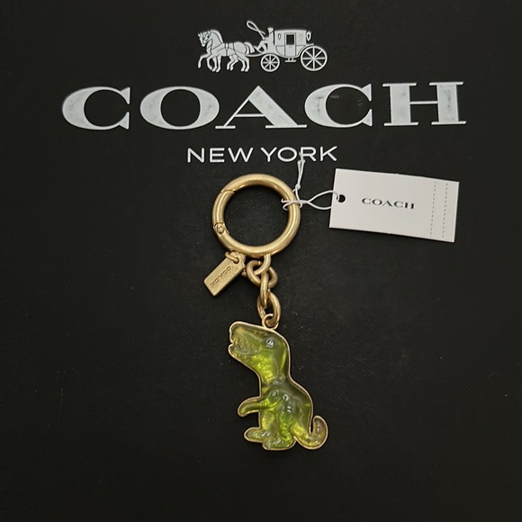 Coach Accessories Nwt Coach Rexy Bag Charm Keychain Fob Metal Key